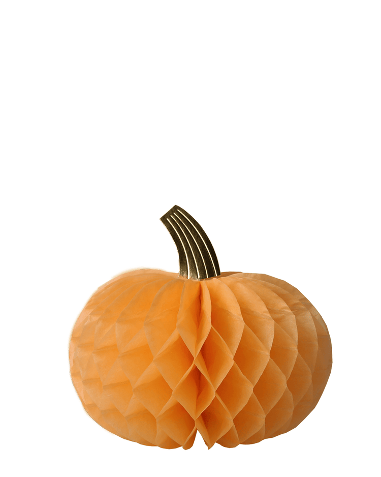 Little meri meri party honeycomb pumpkins
