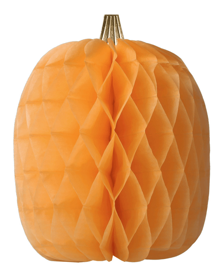 Little meri meri party honeycomb pumpkins