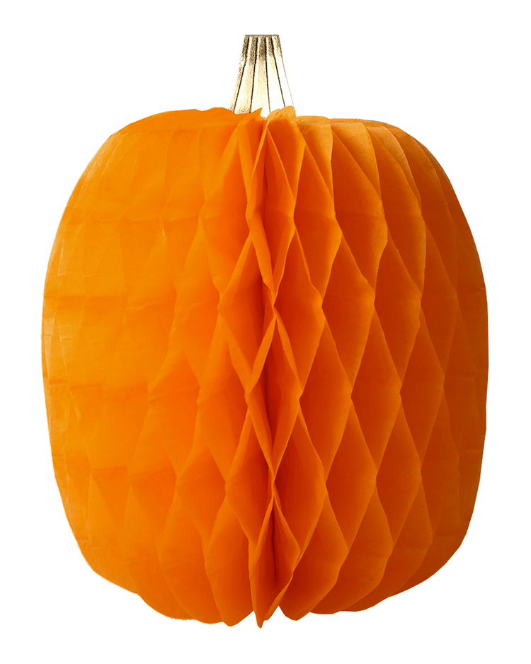 Little meri meri party honeycomb pumpkins
