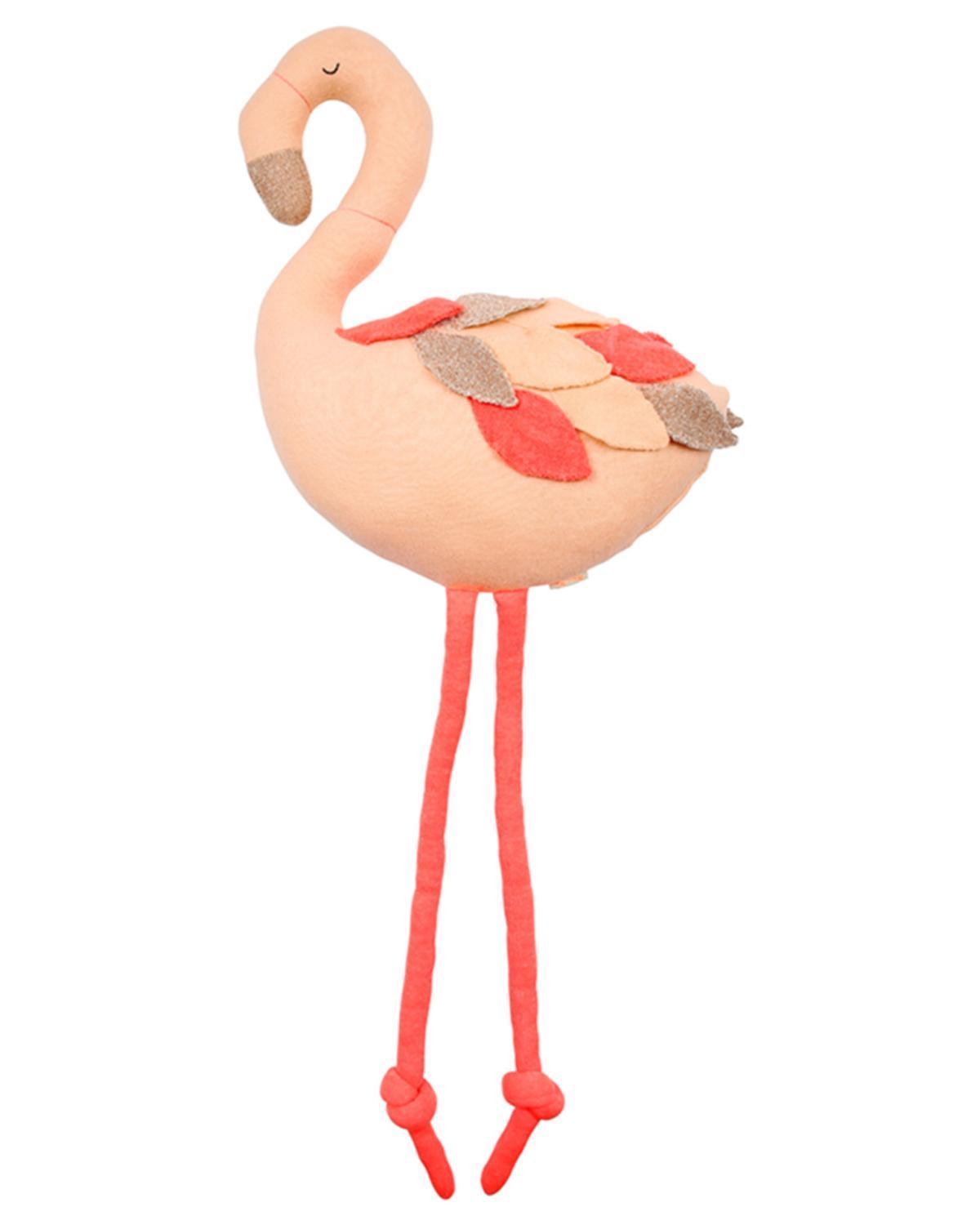 Little meri meri play large knit flamingo