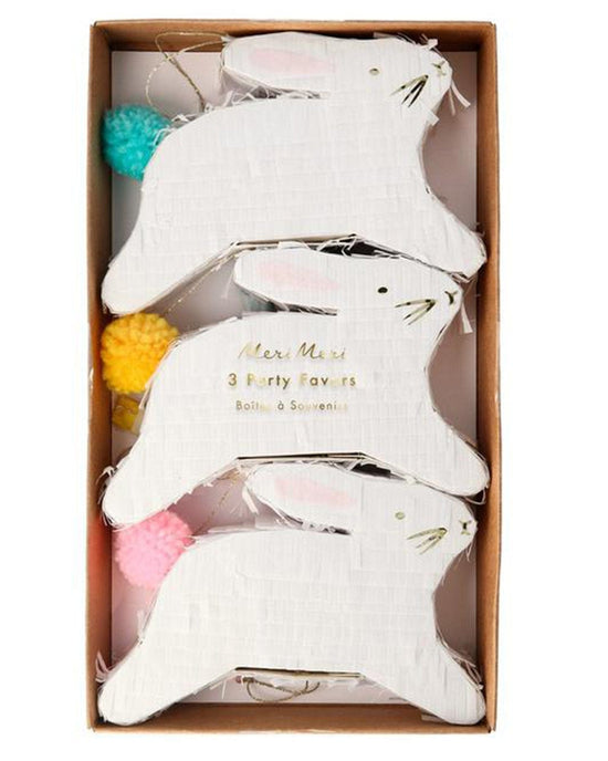 Little meri meri paper + party leaping bunny piñata favours