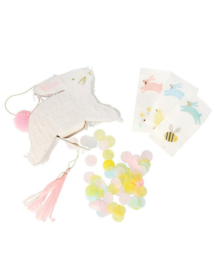 Little meri meri paper + party leaping bunny piñata favours