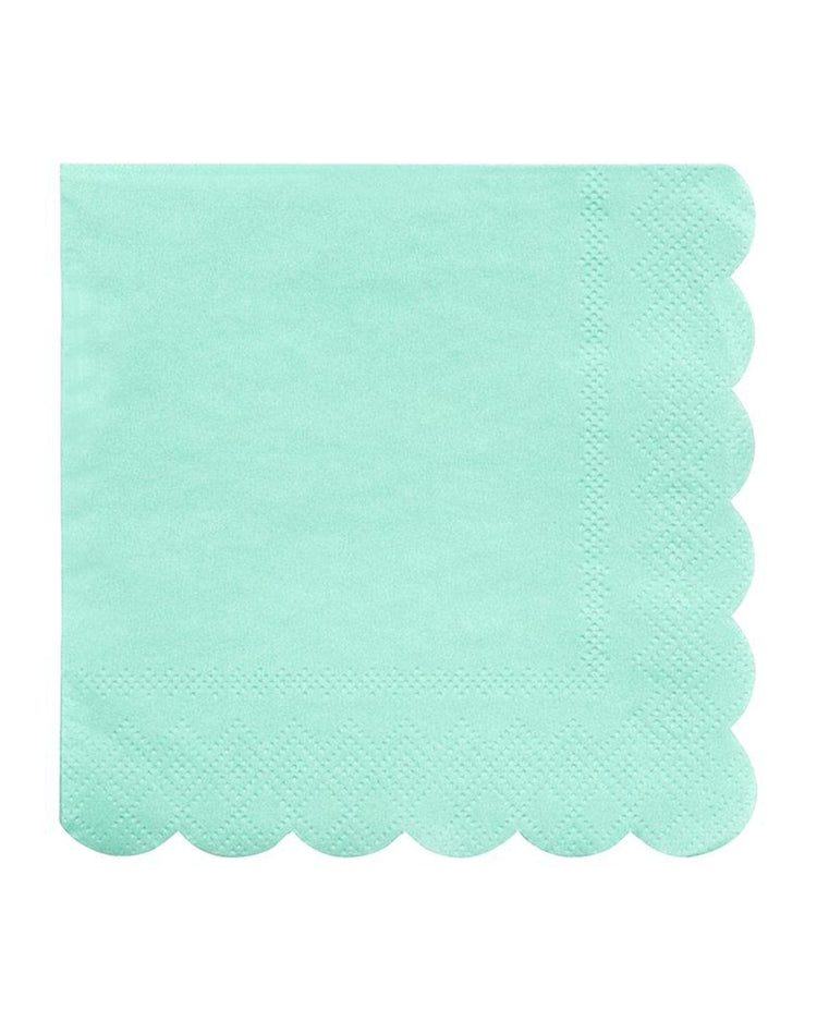 Little meri meri paper+party mint small napkin