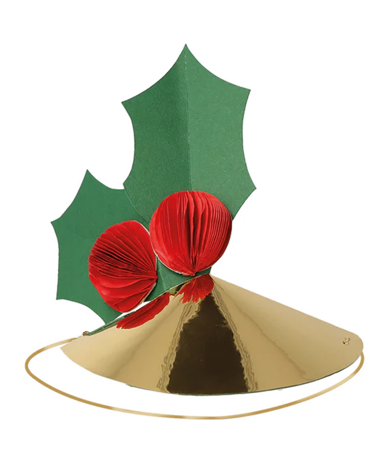 Little meri meri paper+party mixed christmas party hats