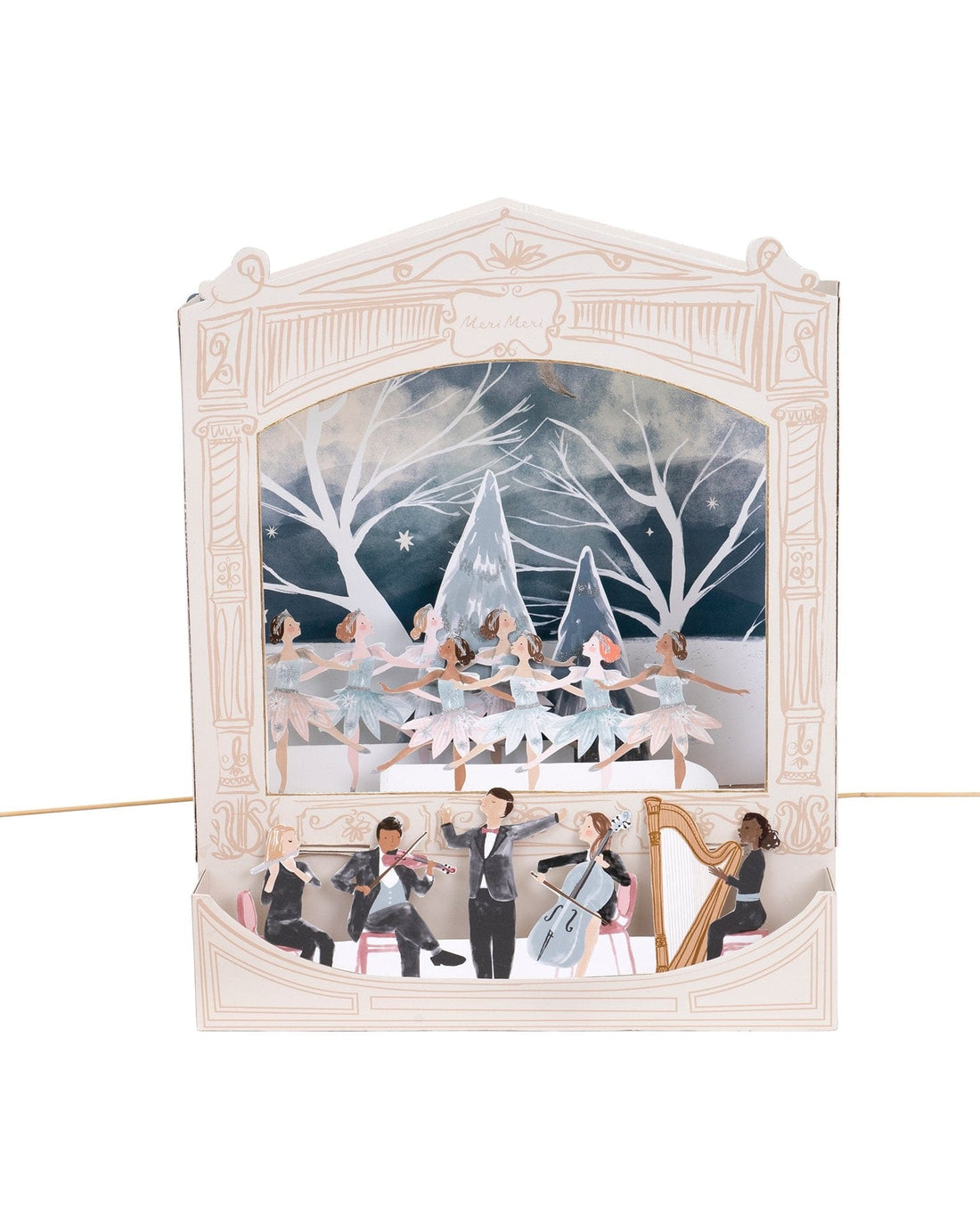 meri meri nutcracker theater advent calendar room at Little