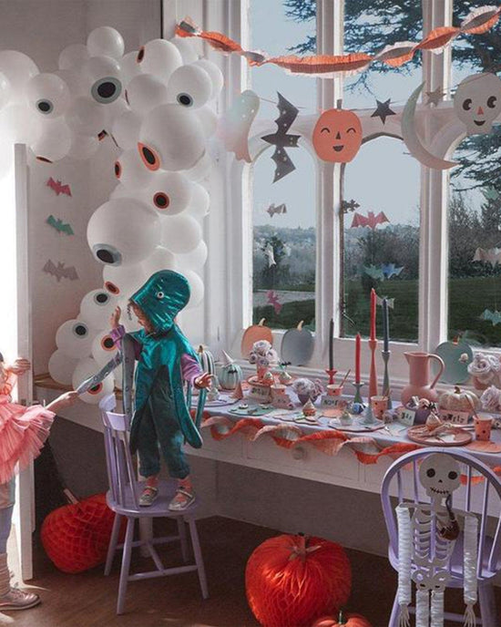 Little meri meri paper+party pastel halloween garland