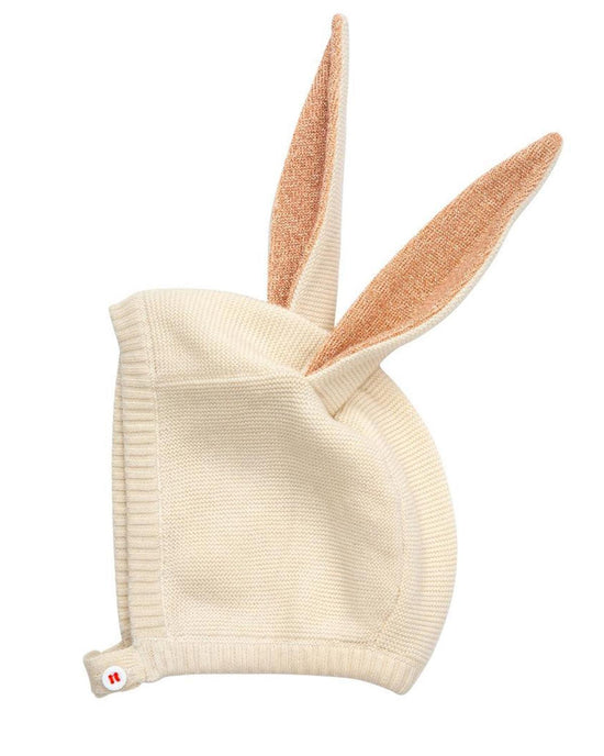 Little meri meri baby accessories peach baby bunny hat