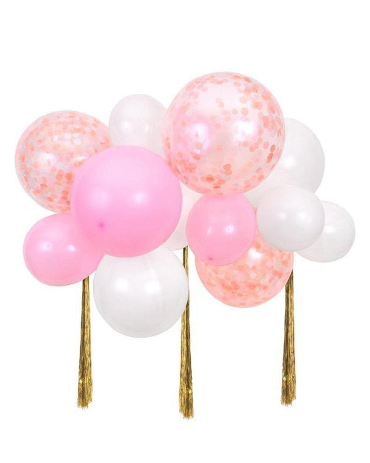 Little meri meri paper+party pink balloon cloud kit