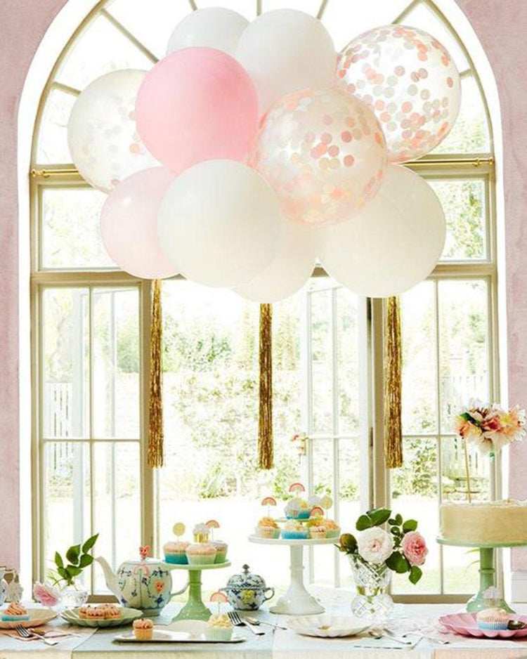 Little meri meri paper+party pink balloon cloud kit