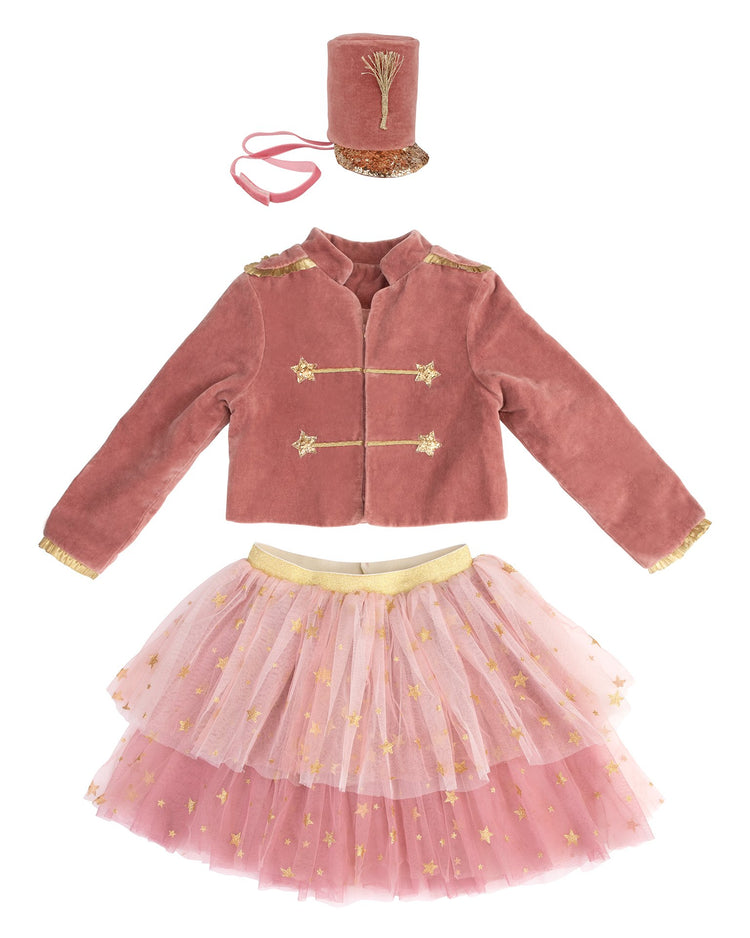 Little meri meri play pink soldier costume