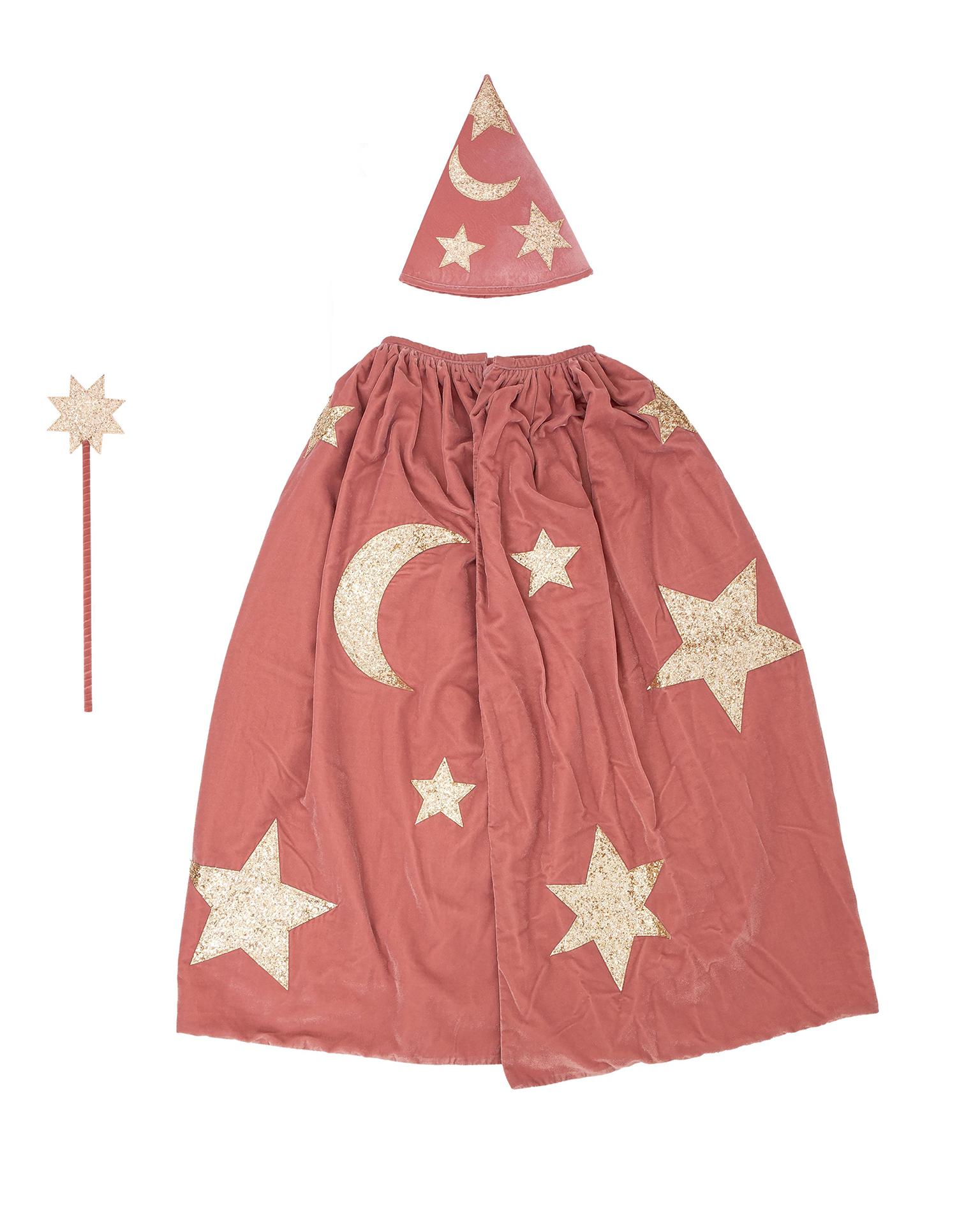Little meri meri play pink velvet wizard costume