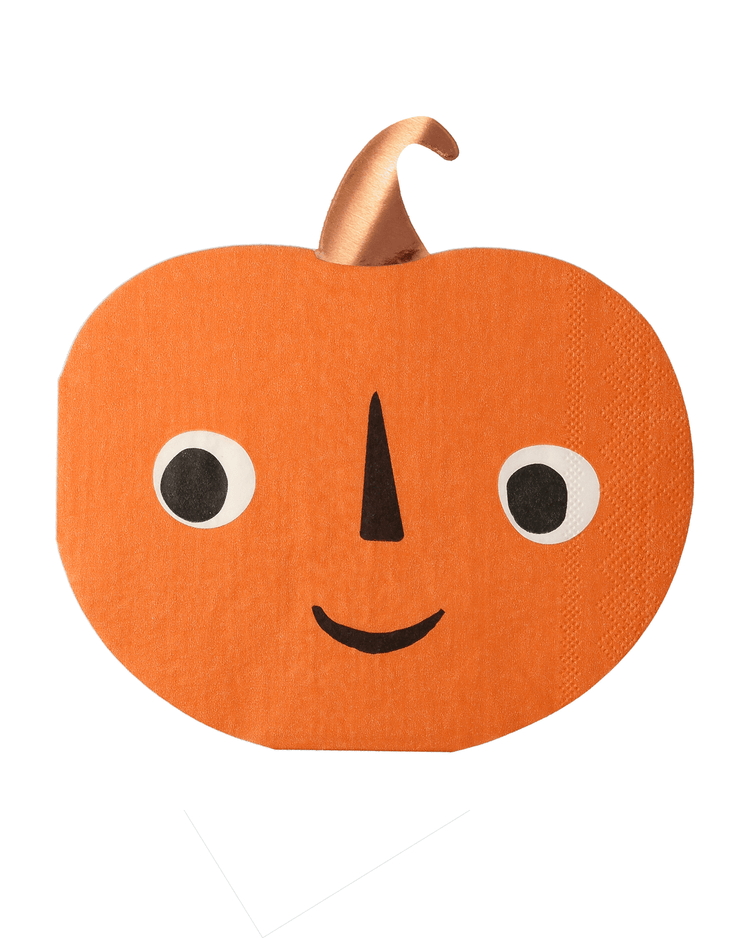 Little meri meri party pumpkin napkins