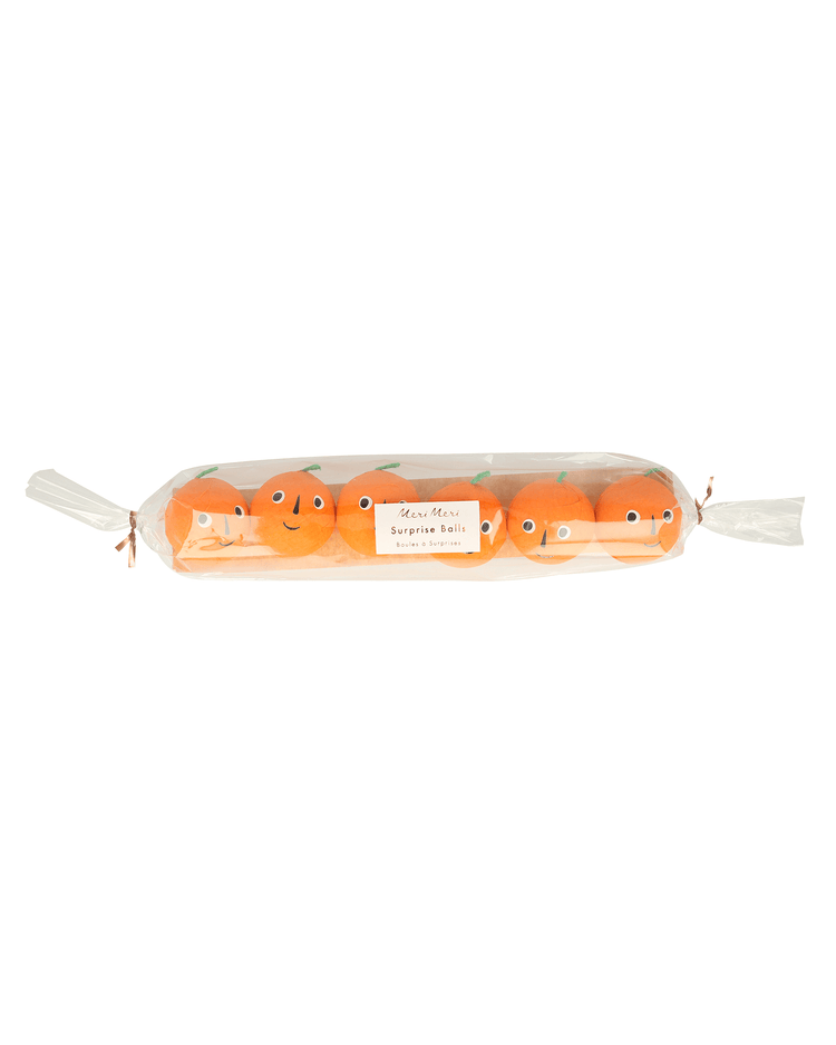Little meri meri party pumpkin surprise balls