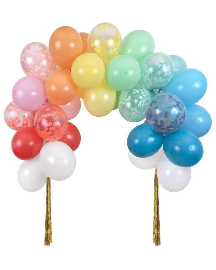 Little meri meri paper+party rainbow balloon arch kit