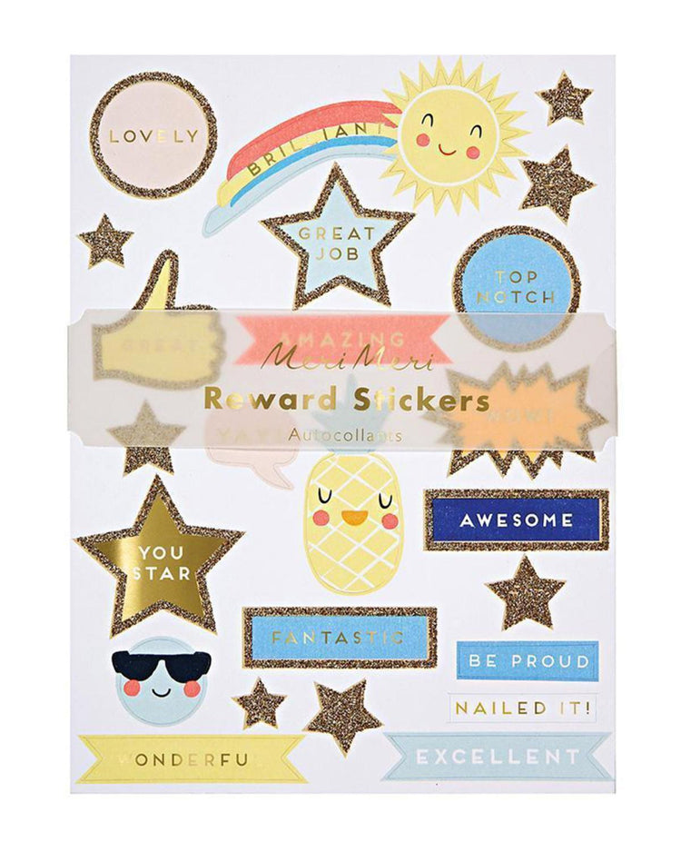 Little meri meri paper+party reward stickers