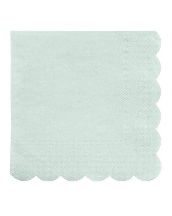 simply eco small napkins in mint