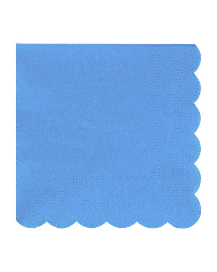 Little meri meri paper+party small blue napkins