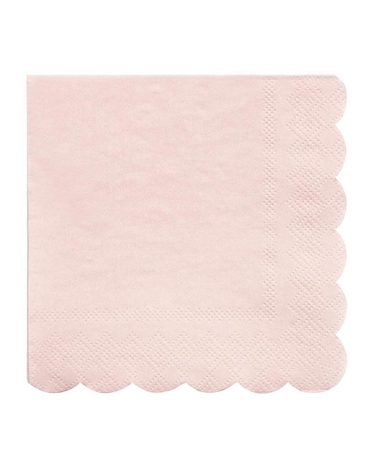 Little meri meri paper+party small pale pink napkins
