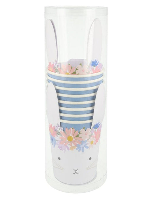 Little meri meri paper + party spring floral bunny cup