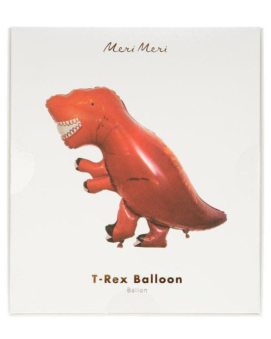 t-rex foil balloon