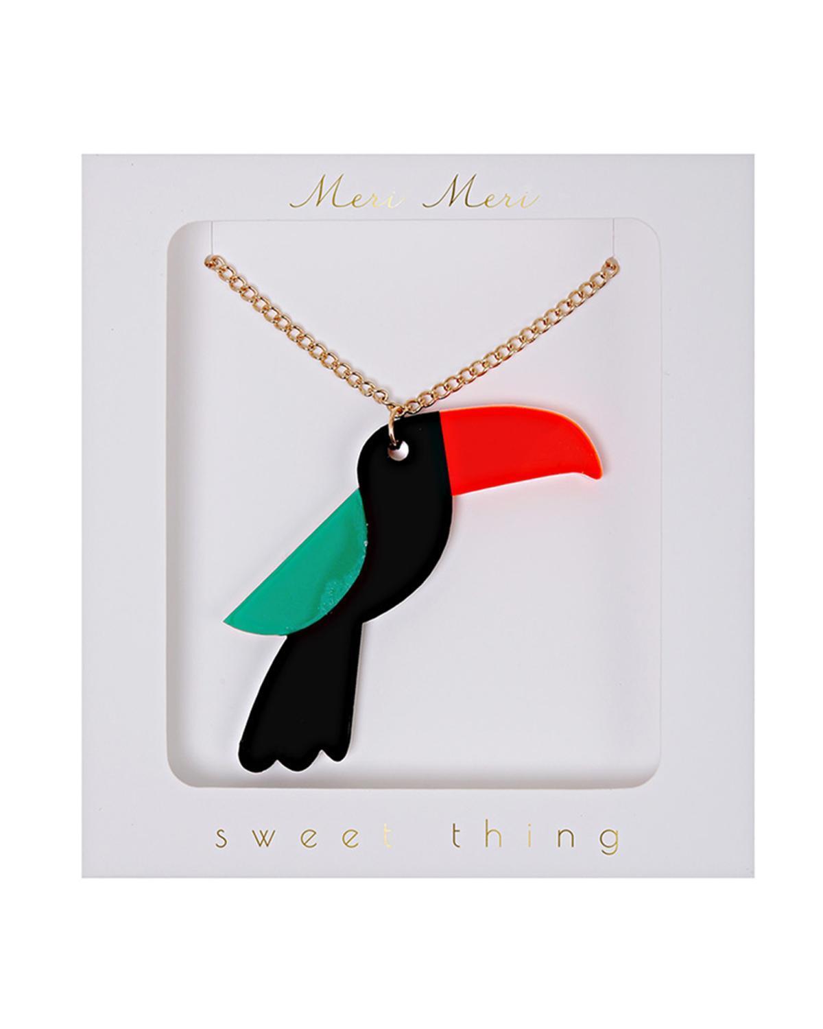 Little meri meri accessories Toucan Necklace
