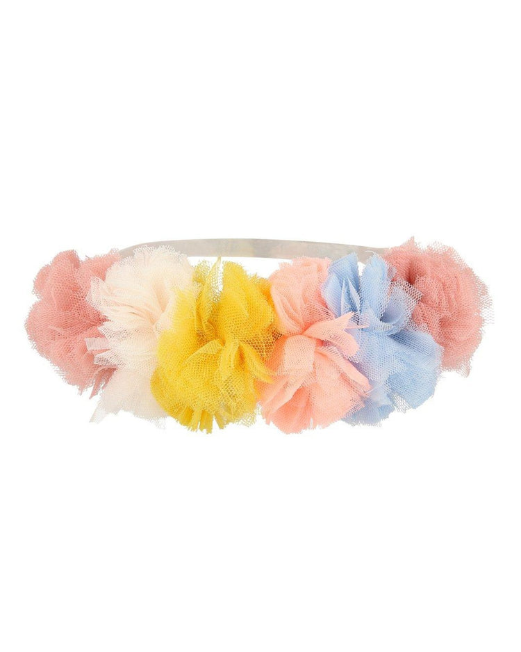 Little meri meri play tulle pompom crown