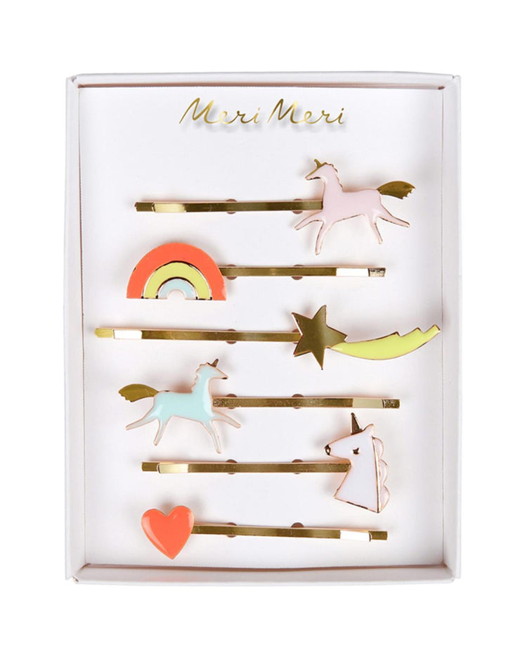 Little meri meri accessories unicorn hair pins