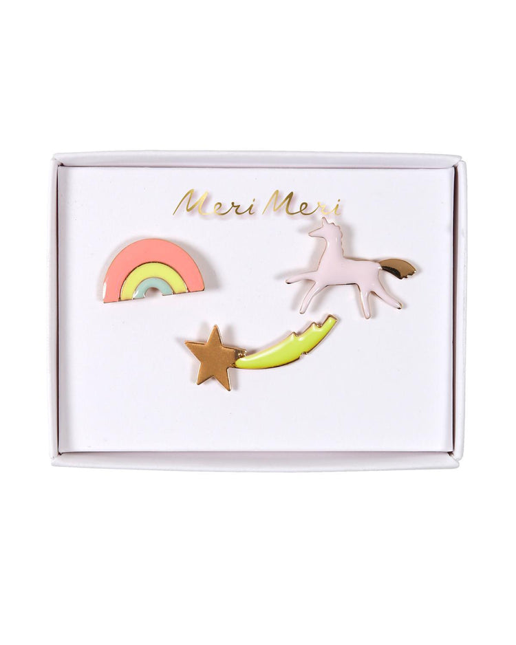 Little meri meri accessories Unicorn Pins