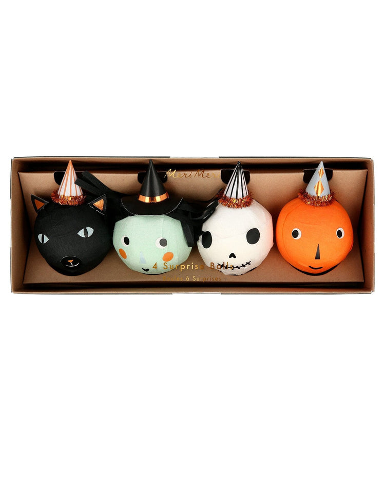 Little meri meri paper+party vintage halloween surprise balls