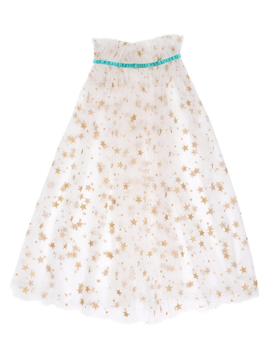 Little meri meri play white star tulle cape