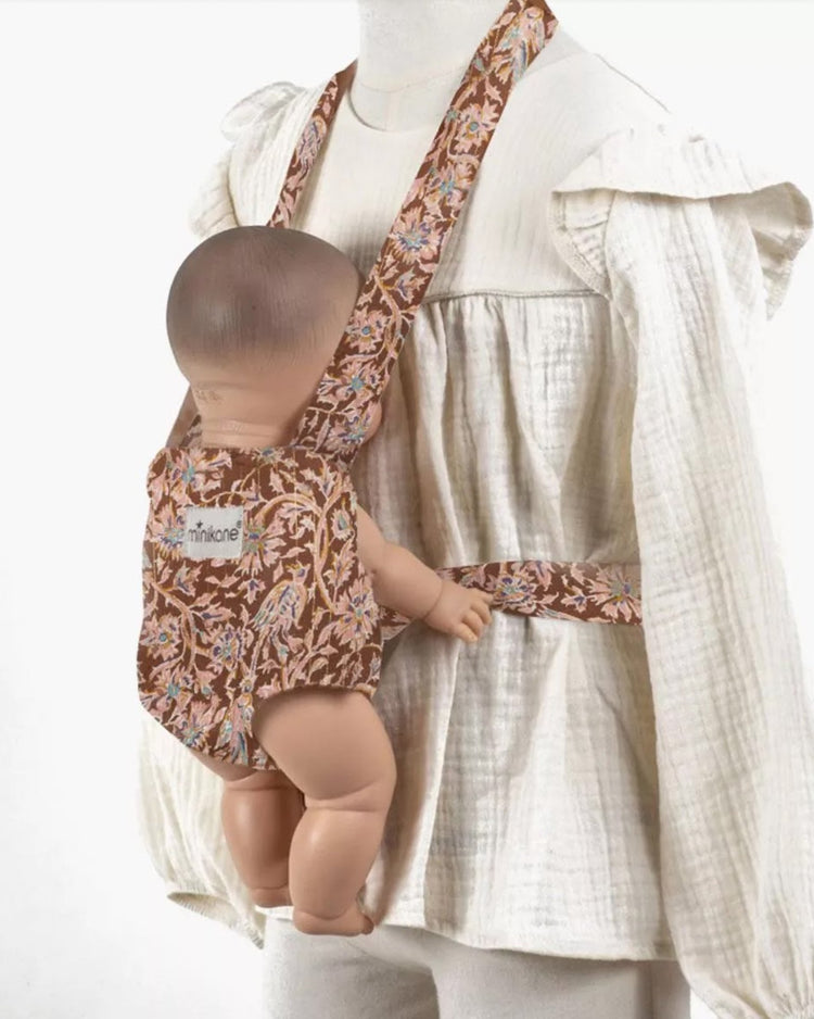 Little minikane play wearable doll carrier in assia