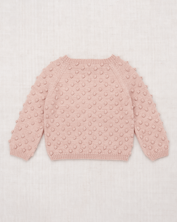misha puff Popcorn Sweater in Rosette Little
