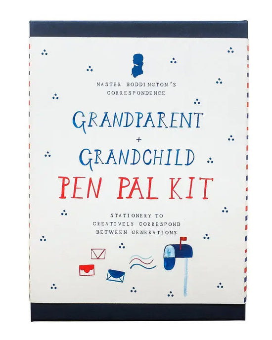Little Mr. Boddington's Studio party grandparent + grandchild pen pal kit