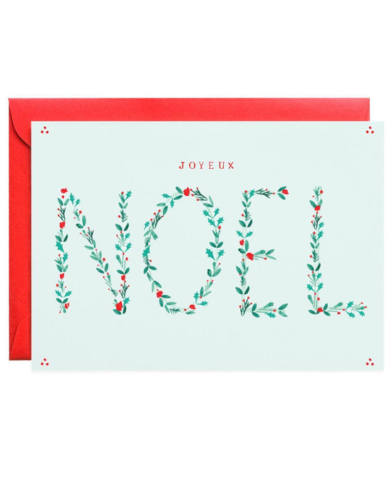Little mr. boddington's studio paper+party joyeux joyeux! card set
