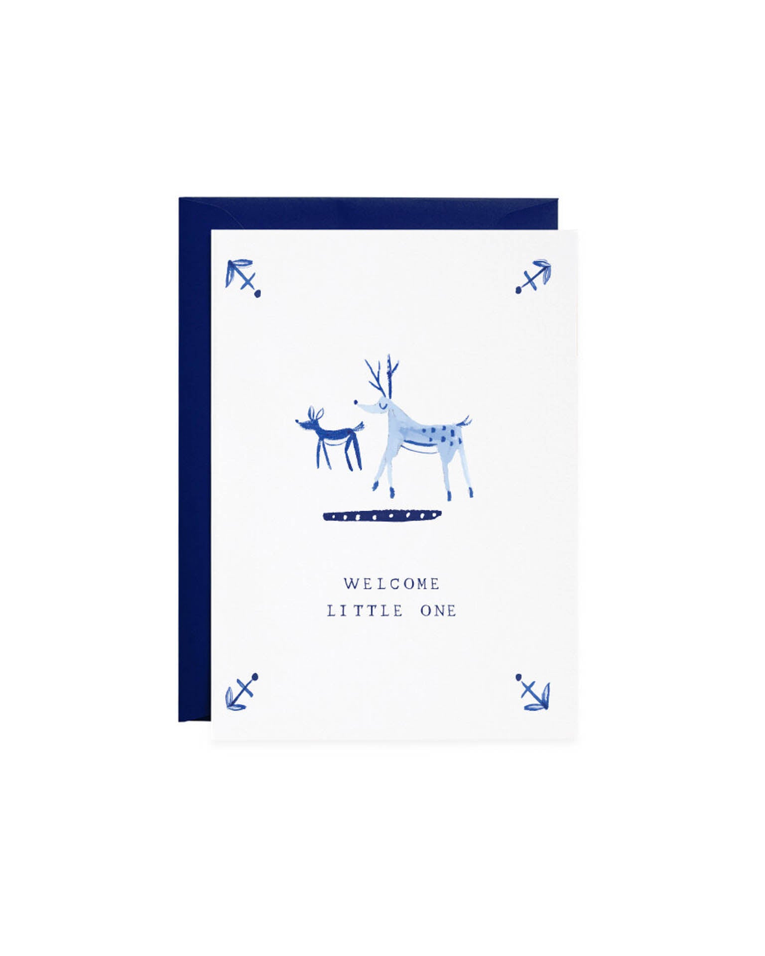 Little Mr. Boddington's Studio party welcome little deer petite card