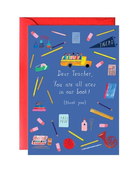 Little Mr. Boddington's Studio party you are all aces! greeting card