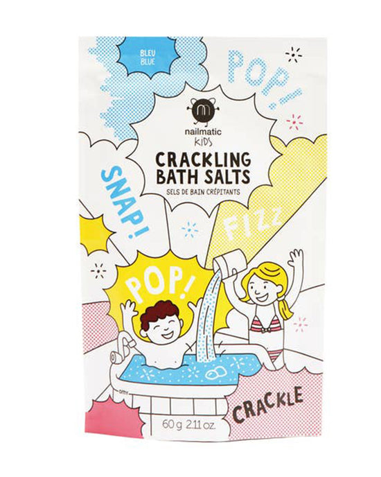 Little nailmatic room crackling bath salts in blue