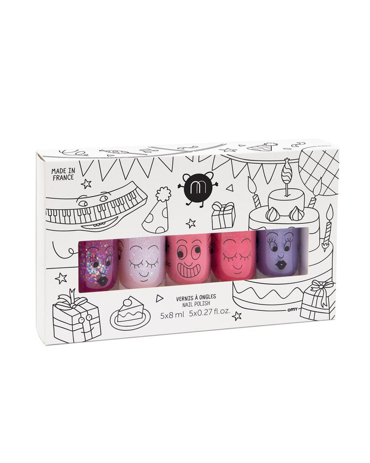 Little nailmatic accessories Nail Polish Set in Party