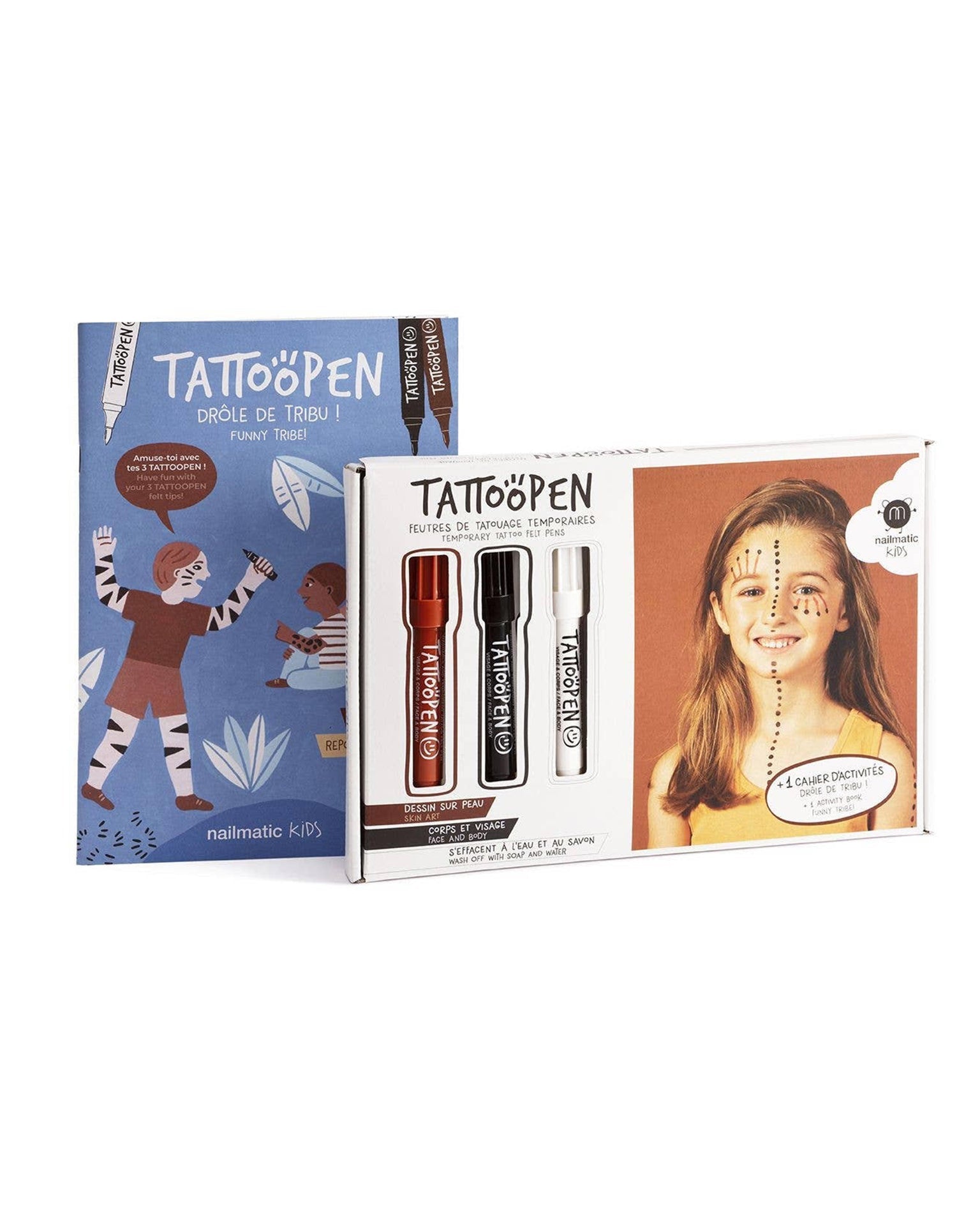 Little nailmatic play tattoopen set in tribe