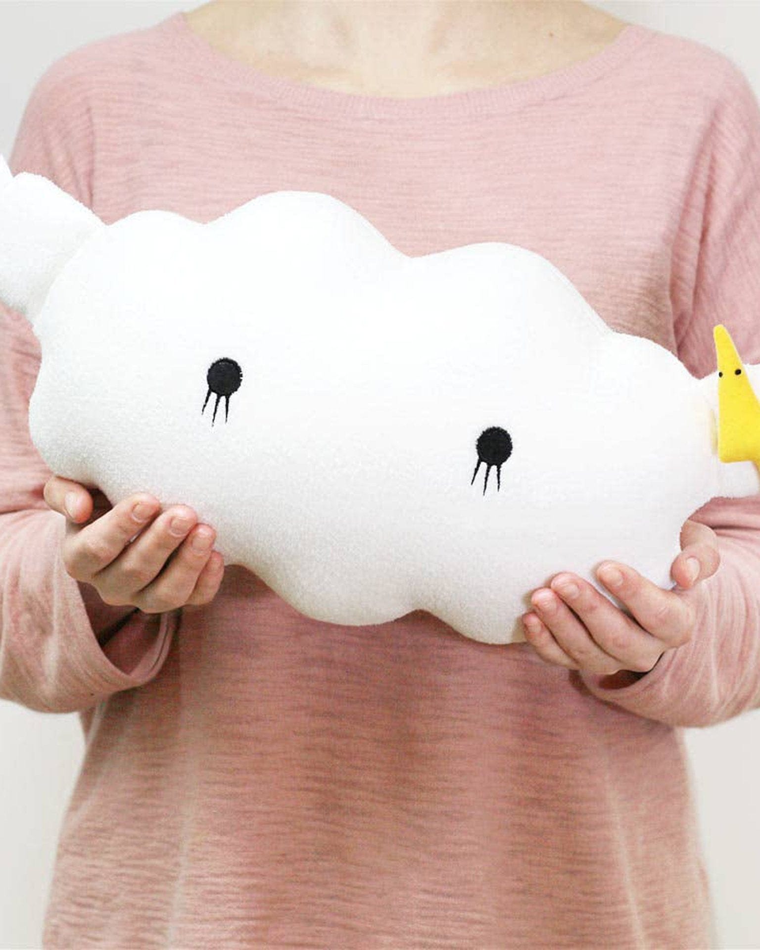 White Cloud Plush Toy Ricestorm - Noodoll
