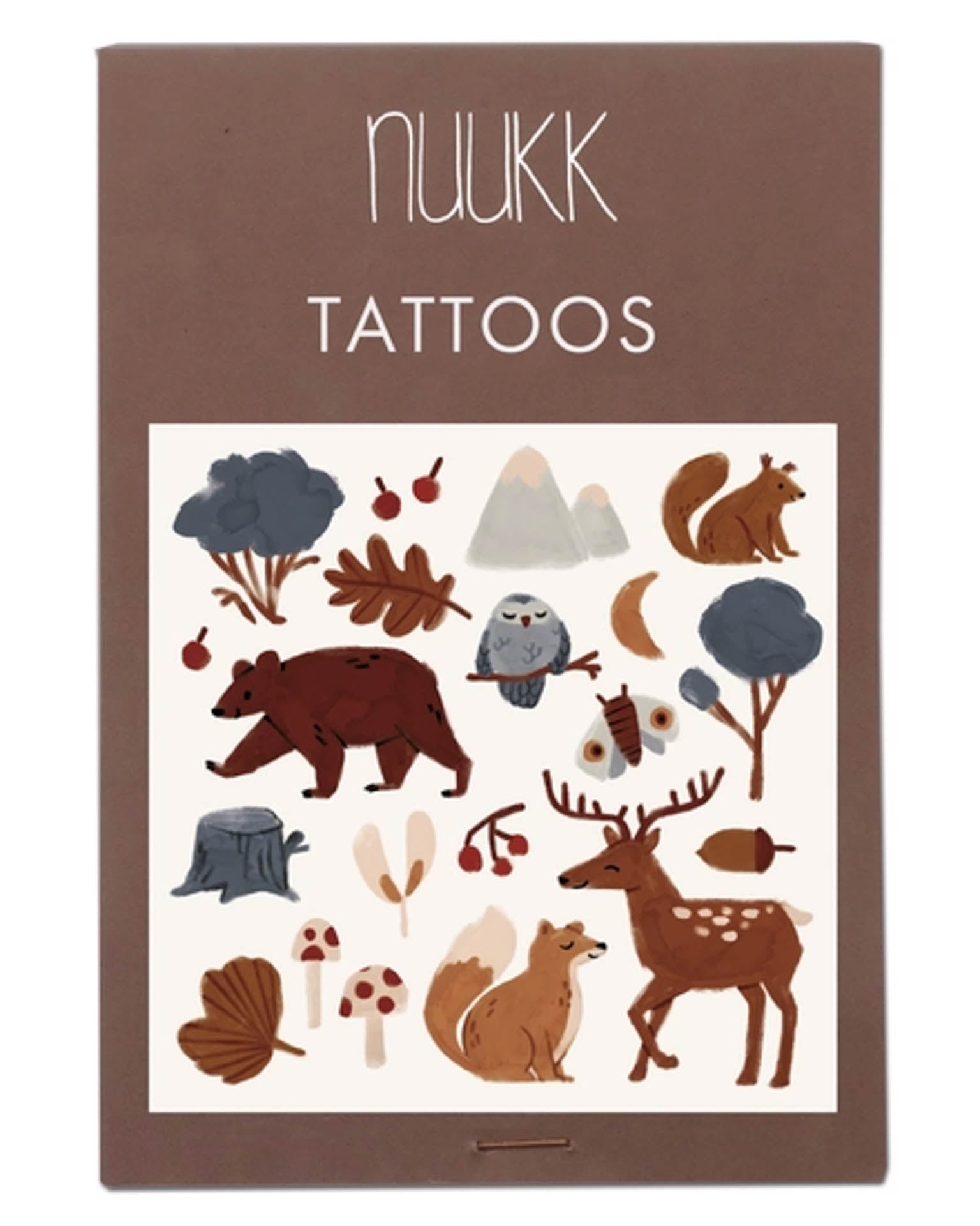 Little nuukk paper+party black forest organic tattoos