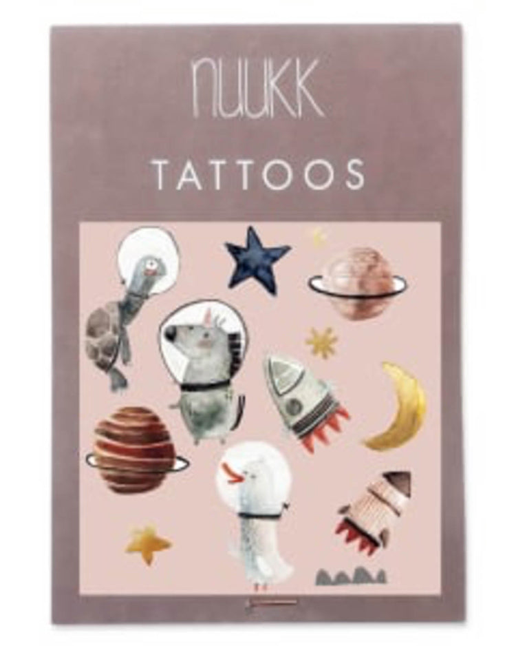 Little nuukk paper+party space tattoos
