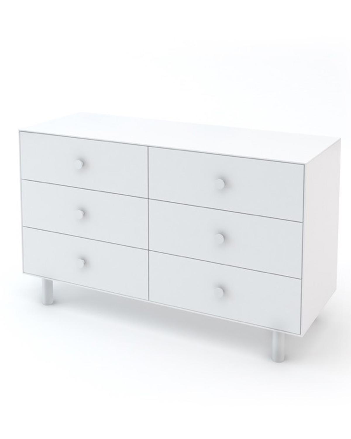Little oeuf room Classic 6 Drawer Dresser in White