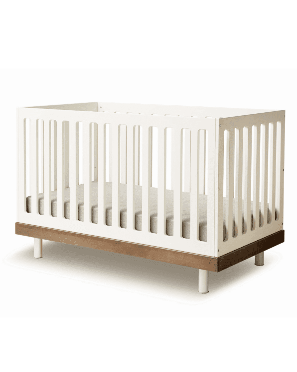 Little oeuf room Classic Crib in Walnut