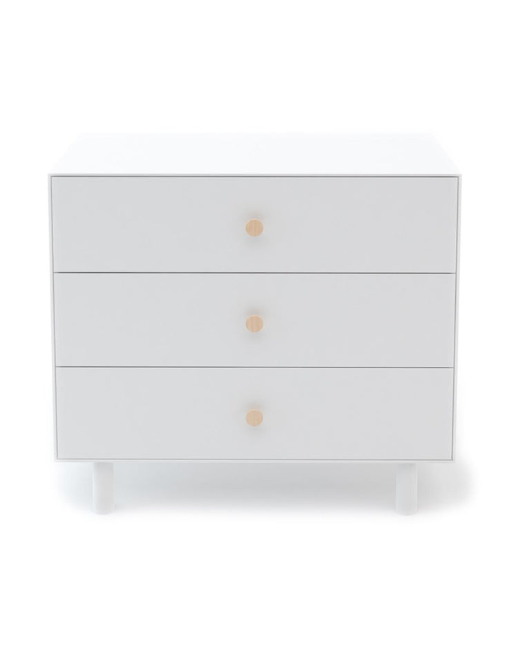 Little oeuf room Fawn 3 Drawer Dresser in White