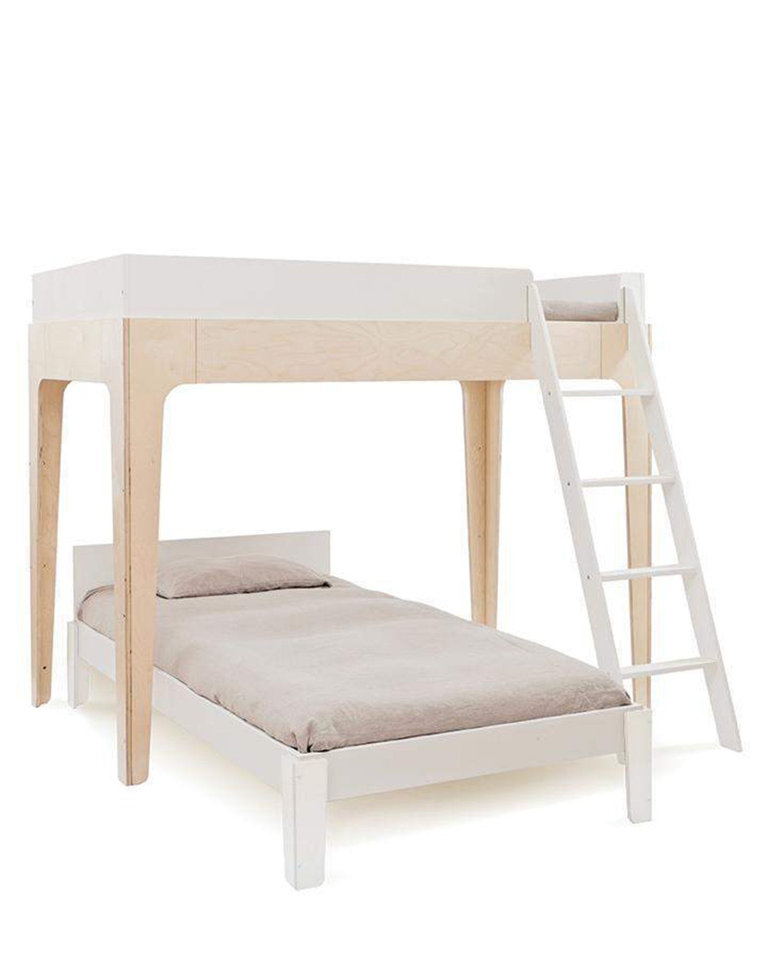 Little oeuf room perch bunk bed in birch