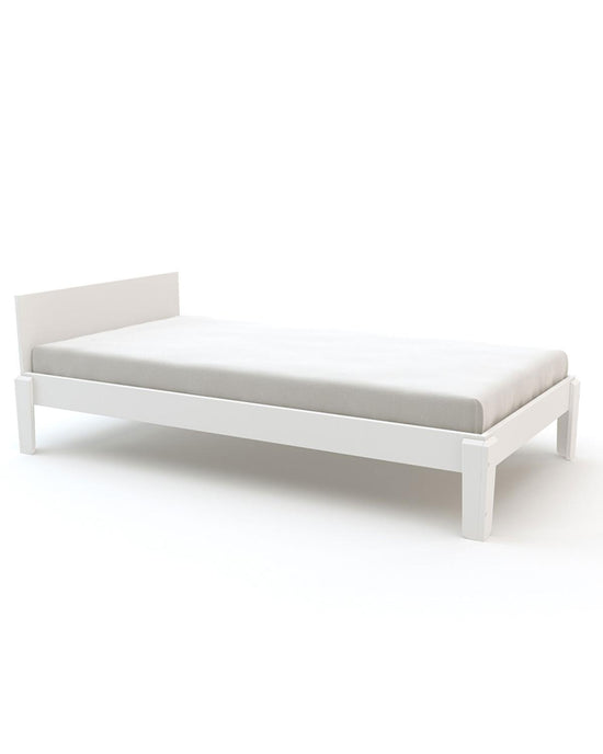 Little oeuf room perch twin bed in white
