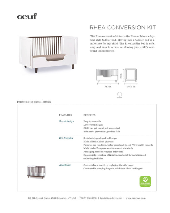 Little oeuf room rhea conversion kit in white