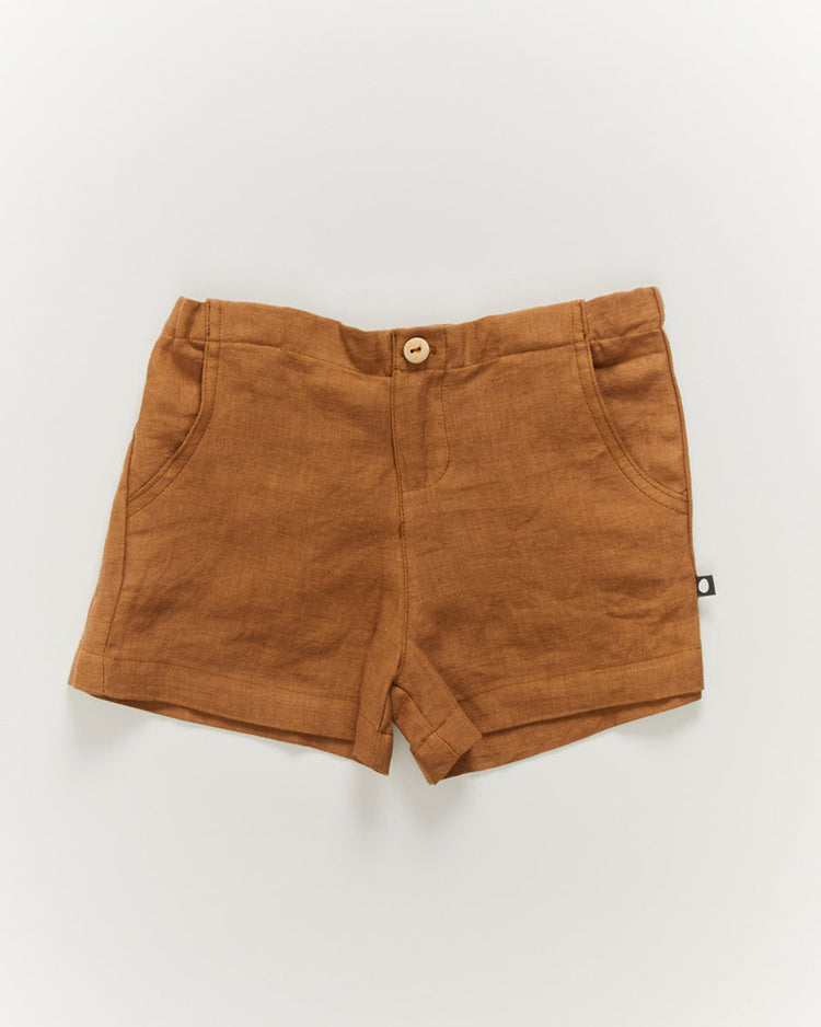 Little oeuf kids shorts in biscuit