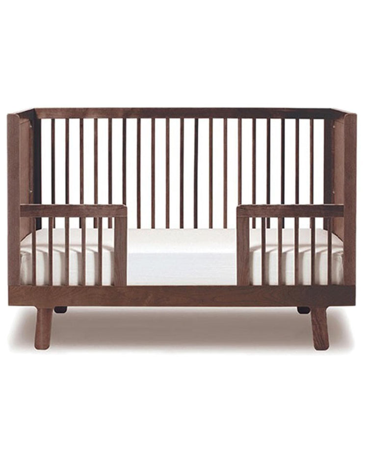 Little oeuf room sparrow crib conversion kit in walnut